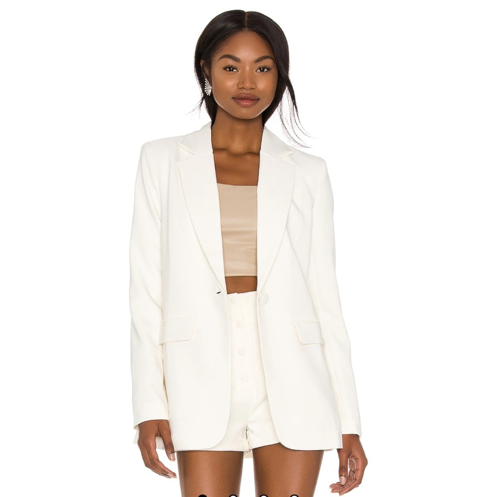 Camila Coelho - Arielle Blazer - Ivory - Size S